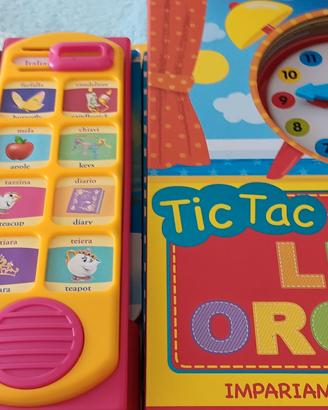 libro orologio e la bella e la bestia
