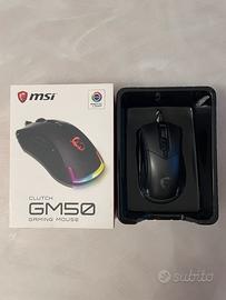 Mouse Gaming MSI Clutch GM50 RGB