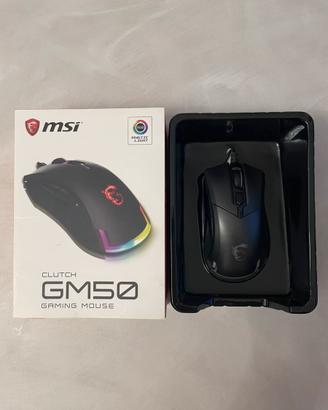 Mouse Gaming MSI Clutch GM50 RGB