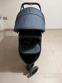 Passeggino Valco baby 3 ruote colore Denim