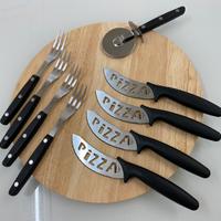 Tagliere pizza set 10 pz.