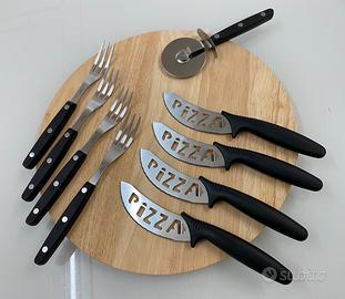 Tagliere pizza set 10 pz.