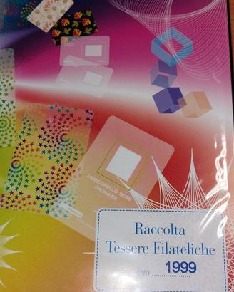Tessere filateliche Poste Italiane anno 1999