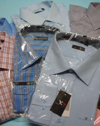 11 Camicie uomo taglie grandi manica corta NUOVE