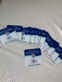 10 Review Card NFC – Google Recensioni