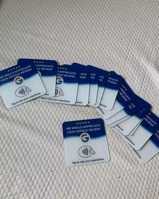 10 Review Card NFC – Google Recensioni
