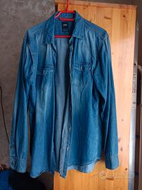 Camicie jeans uomo