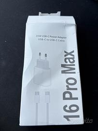 Caricabatteria usb-c 35w iphone android