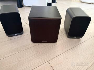 Impianto audio, casse + sub