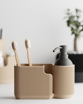 organizer da lavabo per il bagno stampato in 3d