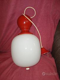 lampadario space age anni 60