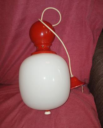 lampadario space age anni 60