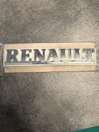 Stemma Scritta Renault posteriore