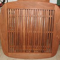 Tavolo e sedie in massello teak
