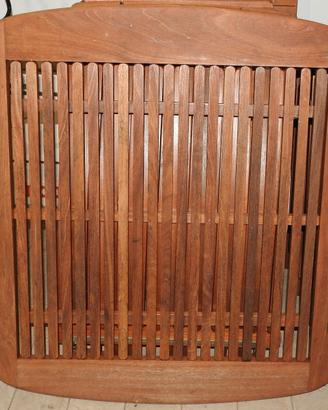 Tavolo e sedie in massello teak