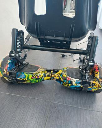 Hoverboard con Hoverkart