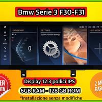 Monitor 12.3 pollici BMW SERIE 3 / 4 F30 F31