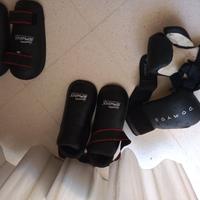 Set protezioni Sphinx piedi parastinchi kickboxing