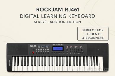 RockJam RJ461 – Tastiera digitale 61 tasti – NUOVA