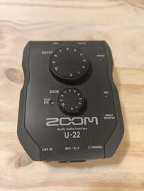 Interfaccia audio USB Zoom u-22 2in/2out