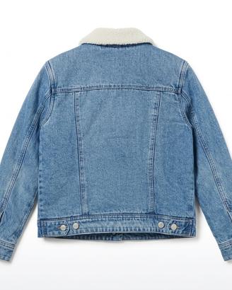 Giacca di jeans Pimkie con interno sherpa