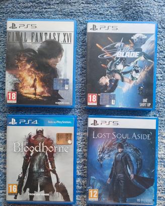 Lotto Giochi PS4/PS5