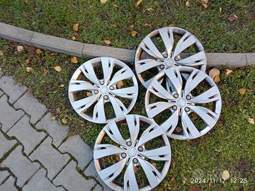 4 Copricerchi da 15" originali Peugeot 208