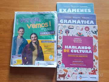 libro di spagnolo   " Venga, vamos! Todo en uno"