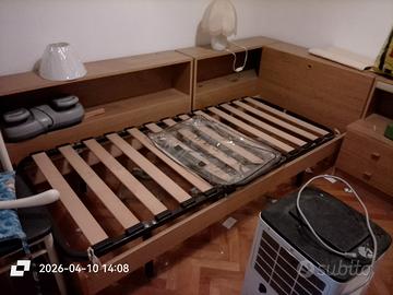 cameretta in rovere con armadio