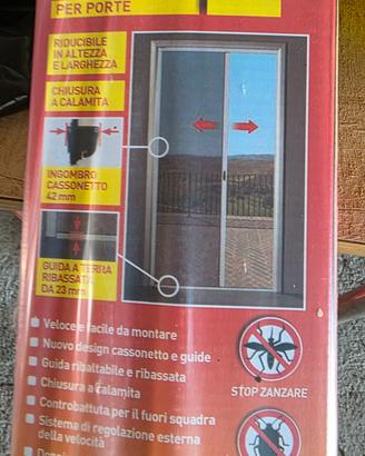 Zanzariera a rullo per porte 160x250 cm 