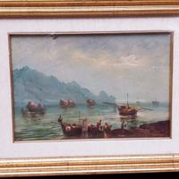 ROSSI ALBERTO(TORINO 1858-1936)-MARINA FIRMATA