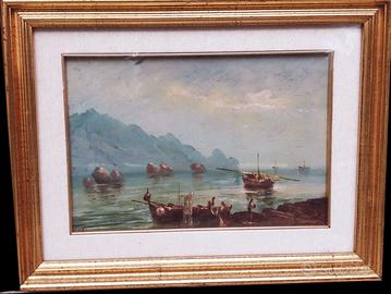 ROSSI ALBERTO(TORINO 1858-1936)-MARINA FIRMATA