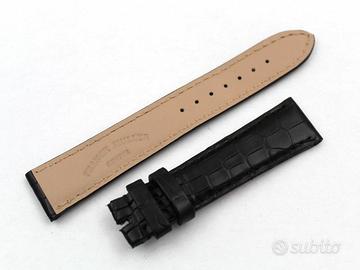 Franck Muller Cinturino Vero Alligatore Nero 19mm