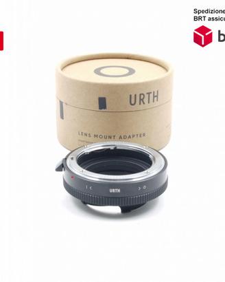 URTH lens adapter Nikon F lens to leica M camera