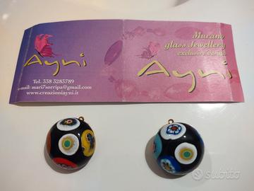Orecchini in vetro di Murano - Creazioni Ayni