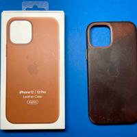 Cover pelle Originale Apple, per iphone 12/12 pro