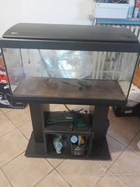 acquario con mobiletto