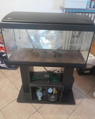 acquario con mobiletto