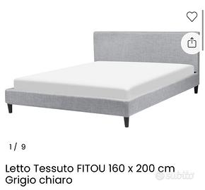 Letto matrimoniale Beliani 160x200