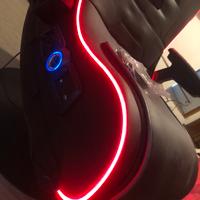 Poltrona gaming x rocker con audio subwoofwr