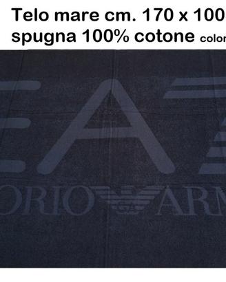 ARMANI telo mare 100% cotone cm. 170 x 100