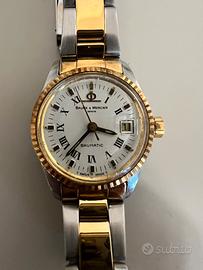 Orologio vintage baume & mercier baumatic lady