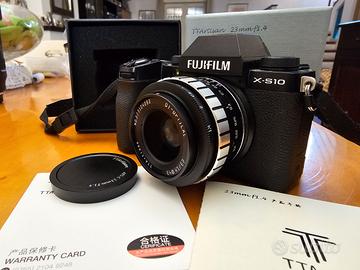 TTArtisan 23mm f/1.4 attacco Fujifilm X