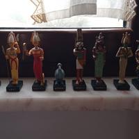 Collezione statuette divinità Antico Egitto Hachet
