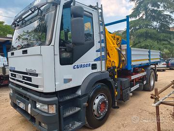 Iveco Eurotech 190E27 ribaltabile e gru