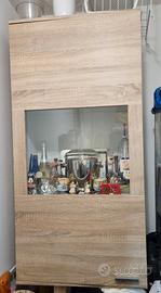 Mobile vetrina da parete