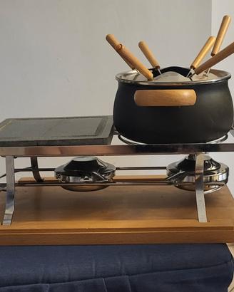 set per fonduta e bourguignonne