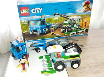 Lego city 60223 Mietitrebbia con camion