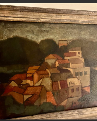 PREGIATOdipintoStileSCUFFI"TETTI"corniceANTICO'900