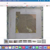 1940 carta geologica d'Italia Regio Uff.Geologico